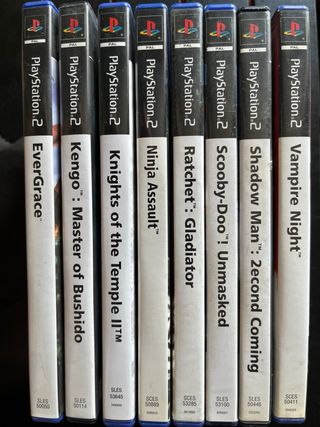 Juegos PS2 18€/unidad