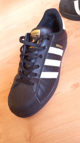 Zapatillas Adidas Superstar Negras