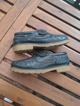 Náuticos Gorila azul marino velcro niño