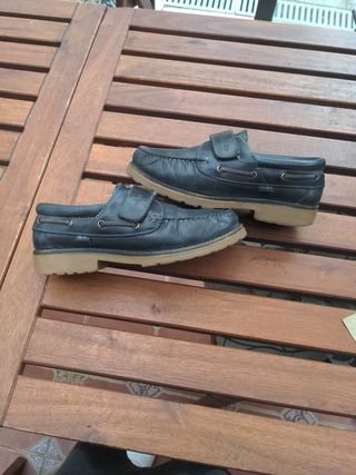 Náuticos Gorila azul marino velcro niño