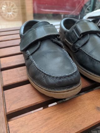 Náuticos Gorila azul marino velcro niño