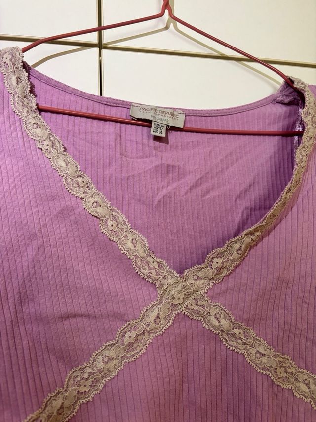 Top canalé manga larga PULL&BEAR