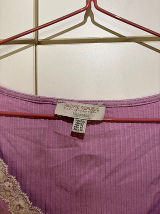 Top canalé manga larga PULL&BEAR