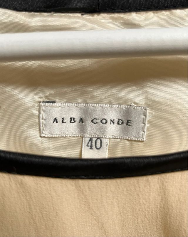 Vestido Alba Conde 100 % seda