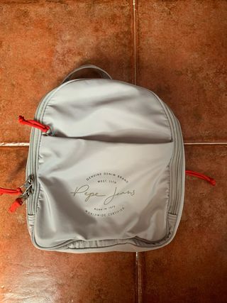 Mochila Pepe Jeans Gris