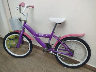 Bicicleta 20" morada.:ideal para edades 6 a 10 
