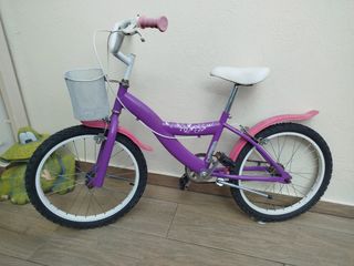 Bicicleta 20" morada.:ideal para edades 6 a 10 