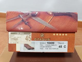 Zapatos Piel Marrón - Hombre