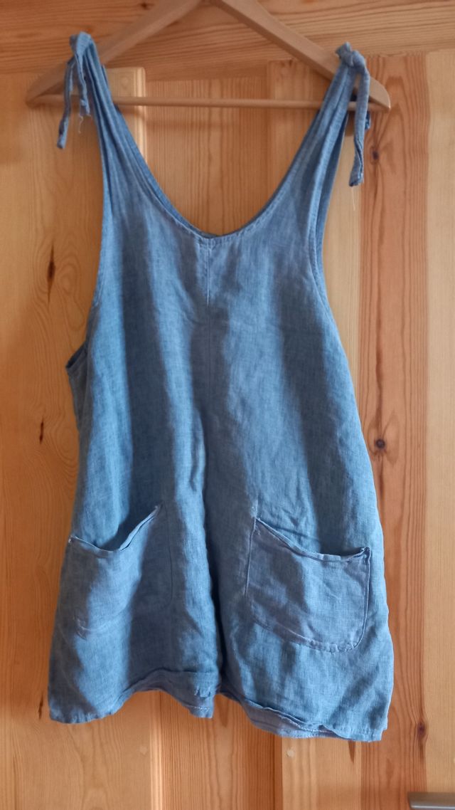 Petos cortos de lino