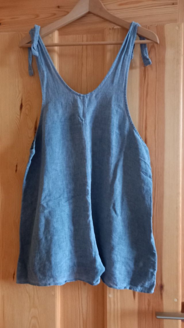 Petos cortos de lino