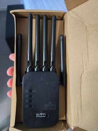 Repetidor WiFi 6 antenas - Amplificador Señal