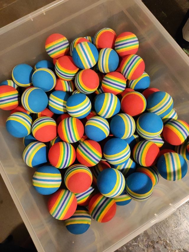 Pelotas arcoiris - Juguetes niños