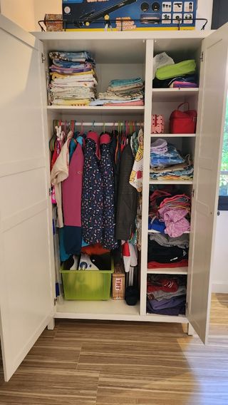 Armario blanco Ikea Hemnes