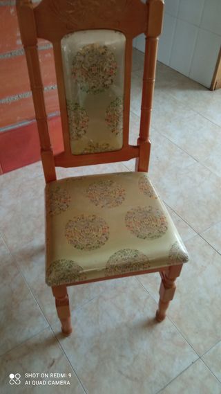 Sillas estilo oriental 