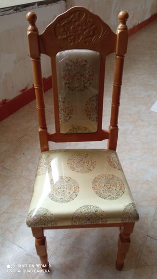 Sillas estilo oriental 