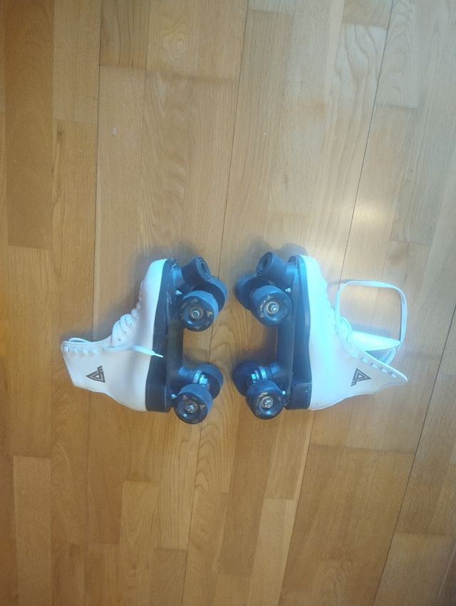 Patines blancos - Talla 39