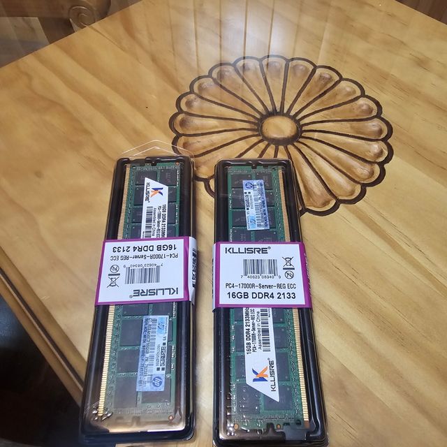 2x RAM Kllisre 16GB DDR4 2133MHz