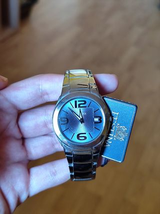 Reloj Festina azul y plateado nuevo con caja