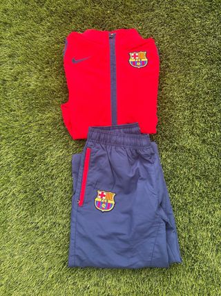 Chándal FC Barcelona Nike - Rojo y Azul