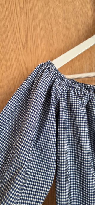 Blusa Zara L - Azul
