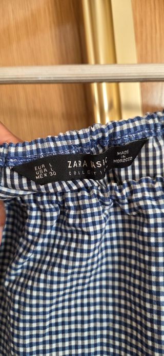 Blusa Zara L - Azul