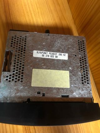 Radio cassette Coche Peugeot 206 Blaupunkt
