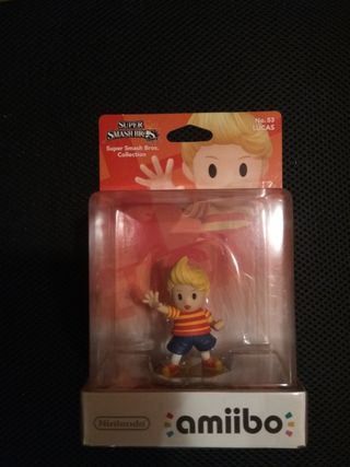 NUEVO Amiibo Lucas Super Smash Bros
