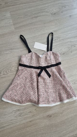 Top Zara rosa - Talla M