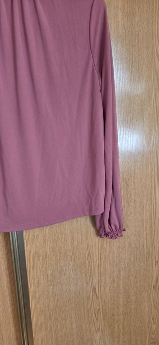 Blusa Zara rosa talla S