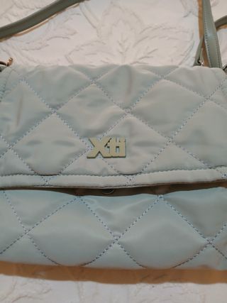 Bolso XTI azul acolchado