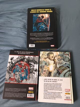 Super pack rebajado (50%) Marvel