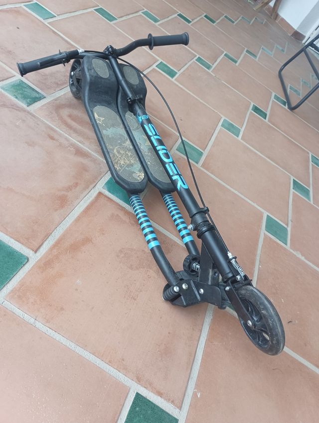 Patinete deslizador 2 plataformas