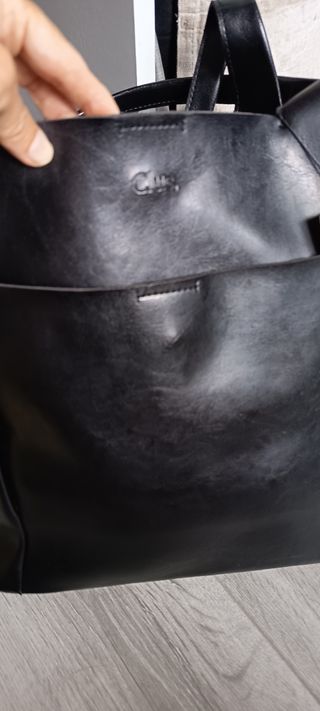Bolso negro piel nuevo