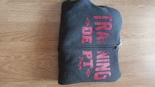 Sudadera gris Oxylane talla S