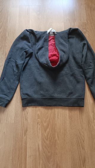 Sudadera gris Oxylane talla S