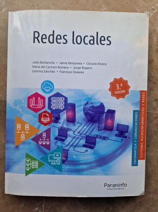 4 Libros de Grado medio informática: redes, SGBD..