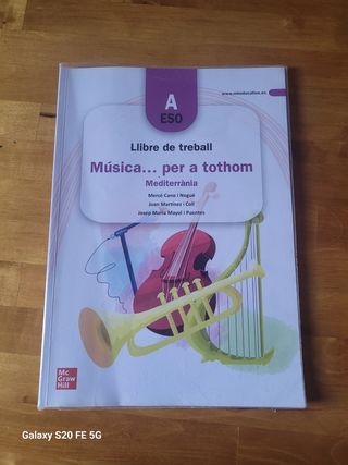 Música... per a tothom ESO - A. Quadern de treball