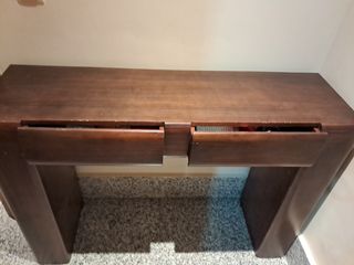 Mesa consola madera - marrón