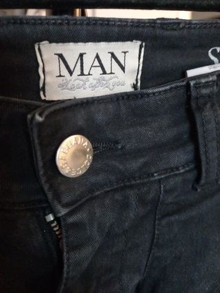 Pantaloni cargo neri tg XS