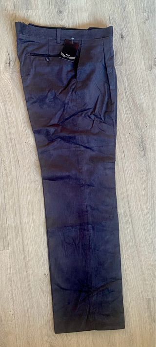 Pantalón pana gris - Estilo