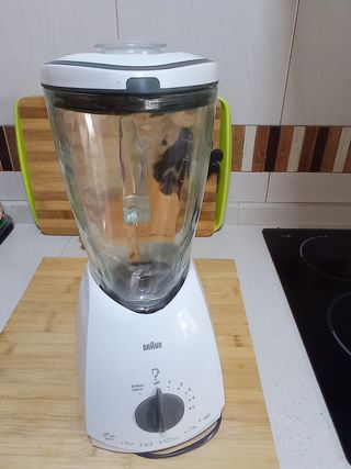 Licuadora Braun - Vaso de cristal