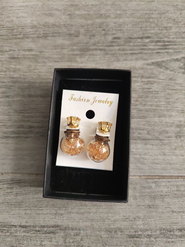 Pendientes de princesa.