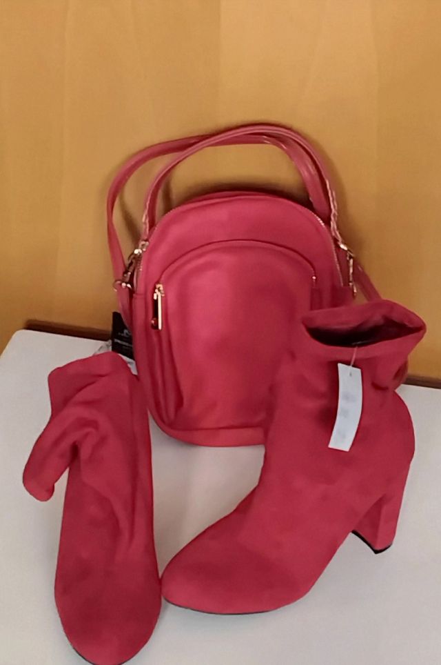 Botas y mochila