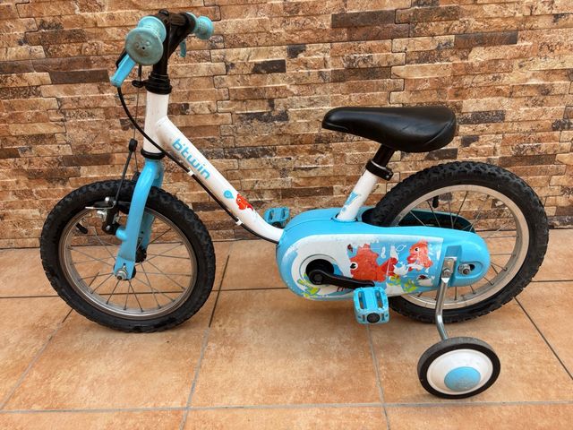 Bicicleta Btwin 14" infantil