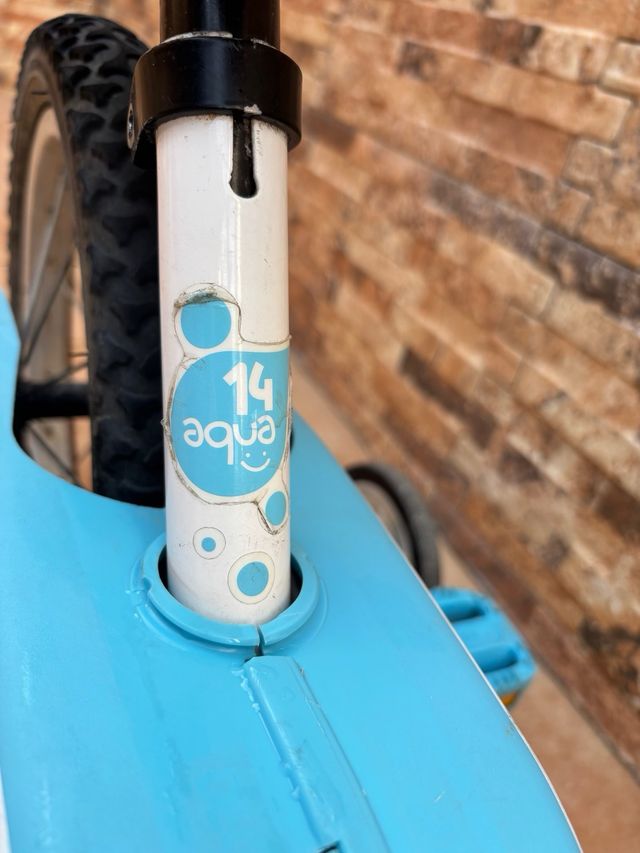 Bicicleta Btwin 14" infantil