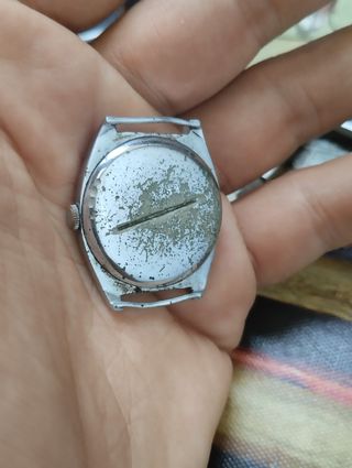 Reloj CORD antiguo cromado 