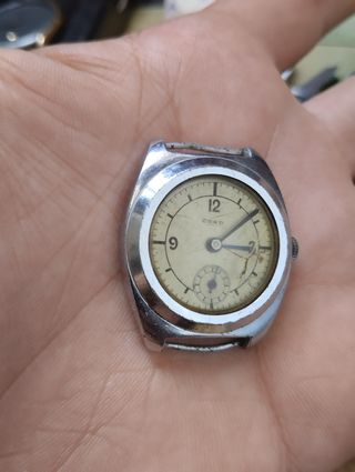 Reloj CORD antiguo cromado 