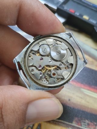Reloj CORD antiguo cromado 