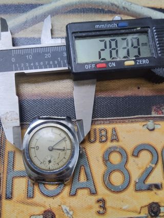 Reloj CORD antiguo cromado 