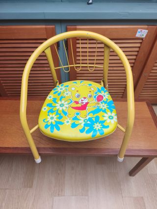 Sillita infantil metal vintage